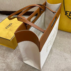 Fendi Cabas Toile 46cm