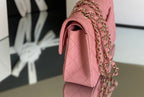 Chanel Classic Flapbag Gold Hardware 26cm Pink