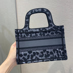 Christian Dior Mini Book Tote 23cm Leopard