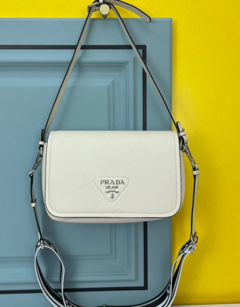 Prada Shoulder Bag White For Women, Women’s Bags 9in/23cm