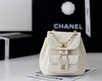 Chanel Backpack 18cm White