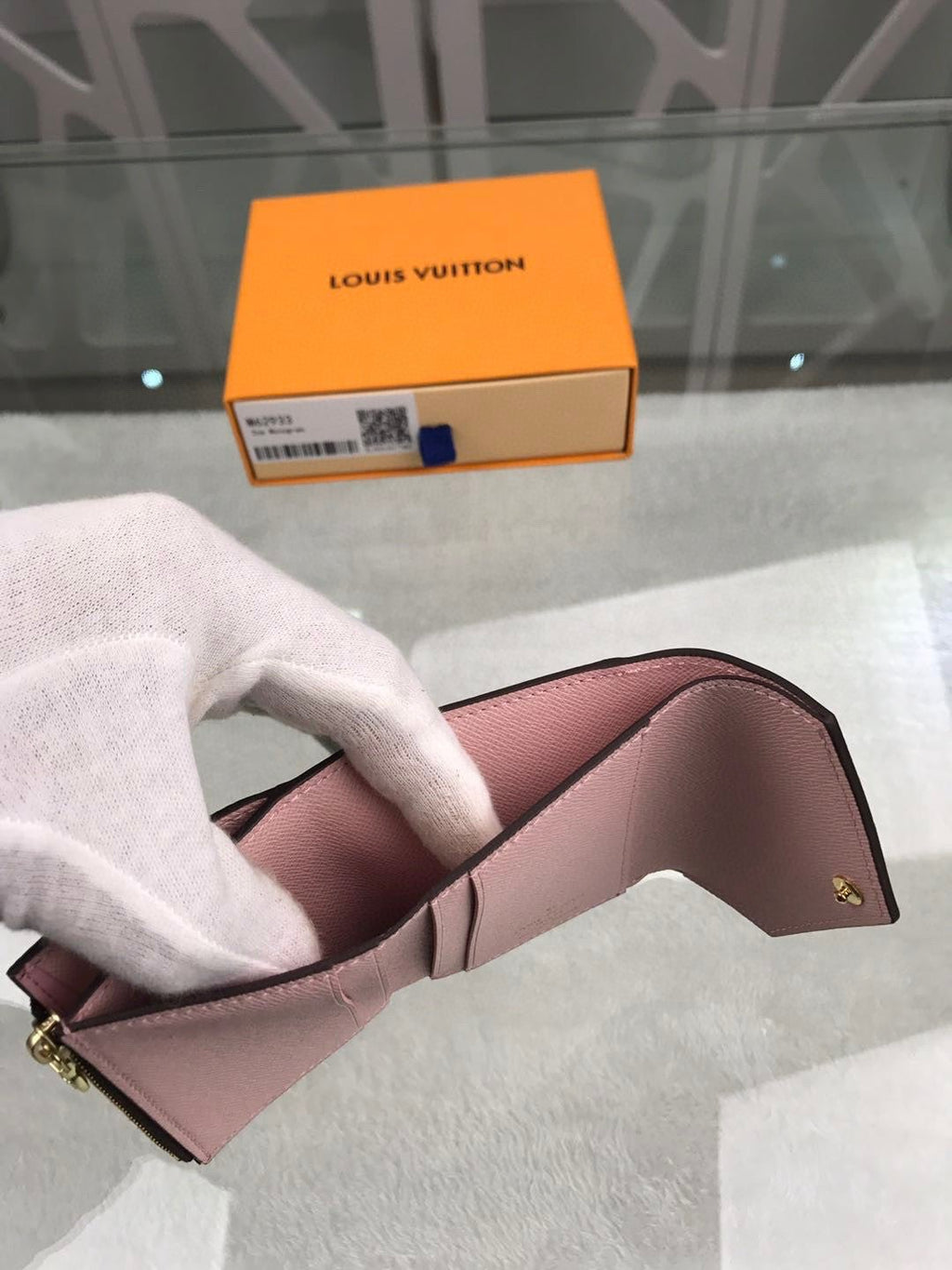 Louis Vuitton Monogram Wallet 10cm Brown