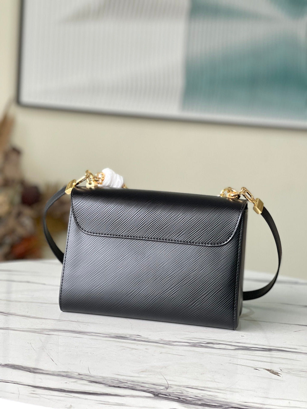 Louis Vuitton Twist MM 23cm Black