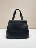 Prada Small Tote Black For Women, Women’s Bags 12.6in/32cm