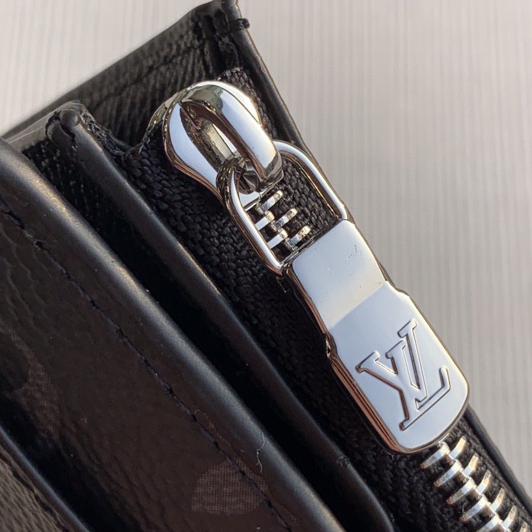 Louis Vuitton Damier Wallet 11cm Black