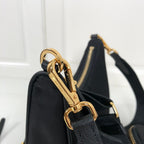 Prada Re-Edition 2005 Re-Nylon Bag Black For Women, Women’s Bags 8.6in/22cm