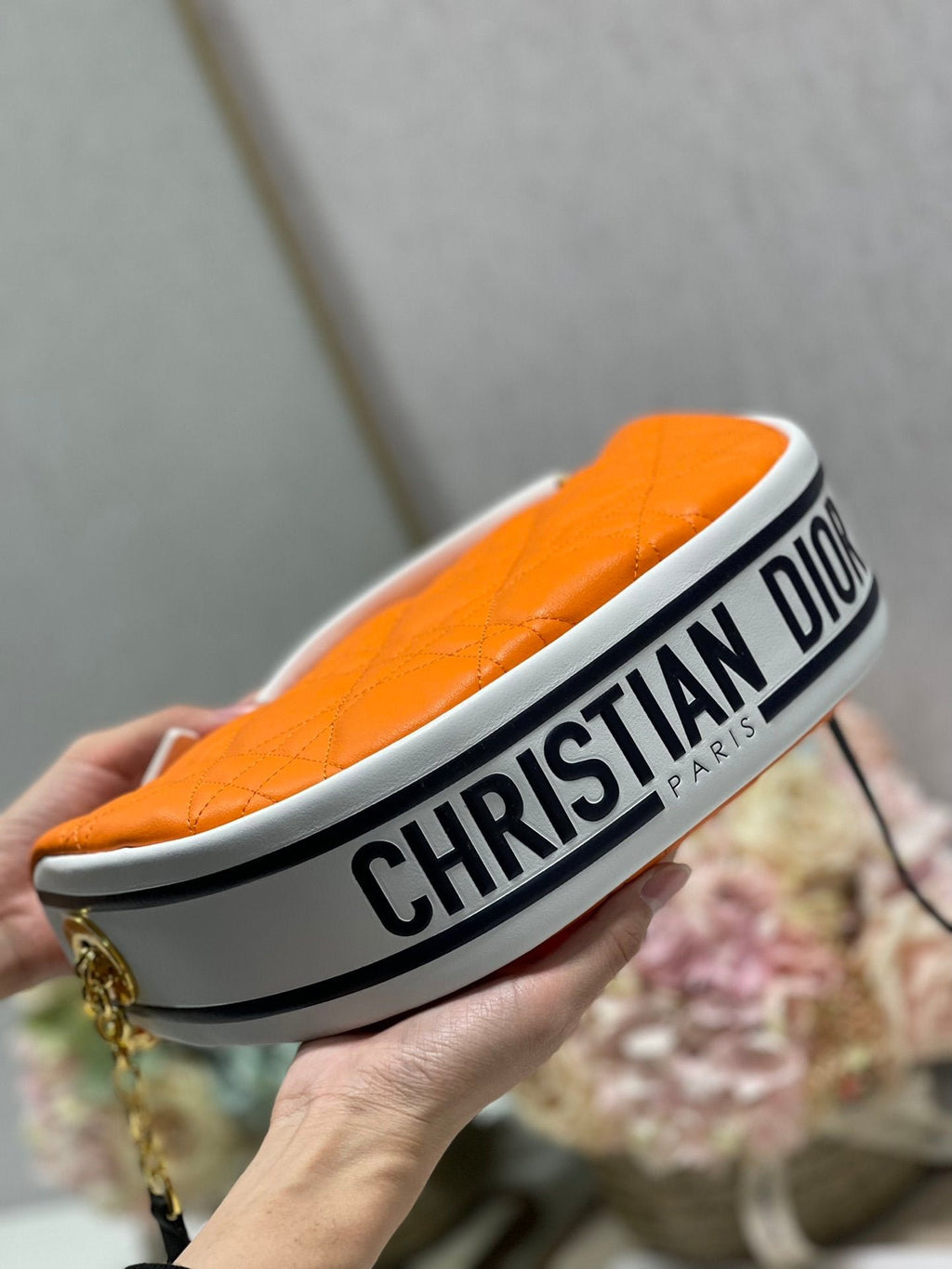 Christian Dior Small Vibe Hobo Bag 29cm Orange