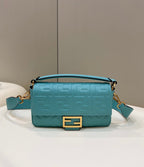 Fendi Baguette Midi 27cm Light Blue
