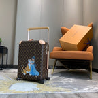 Louis Vuitton Rolling Lugage 55cm Brown