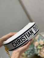 Christian Dior Small Vibe Hobo Bag 20cm White
