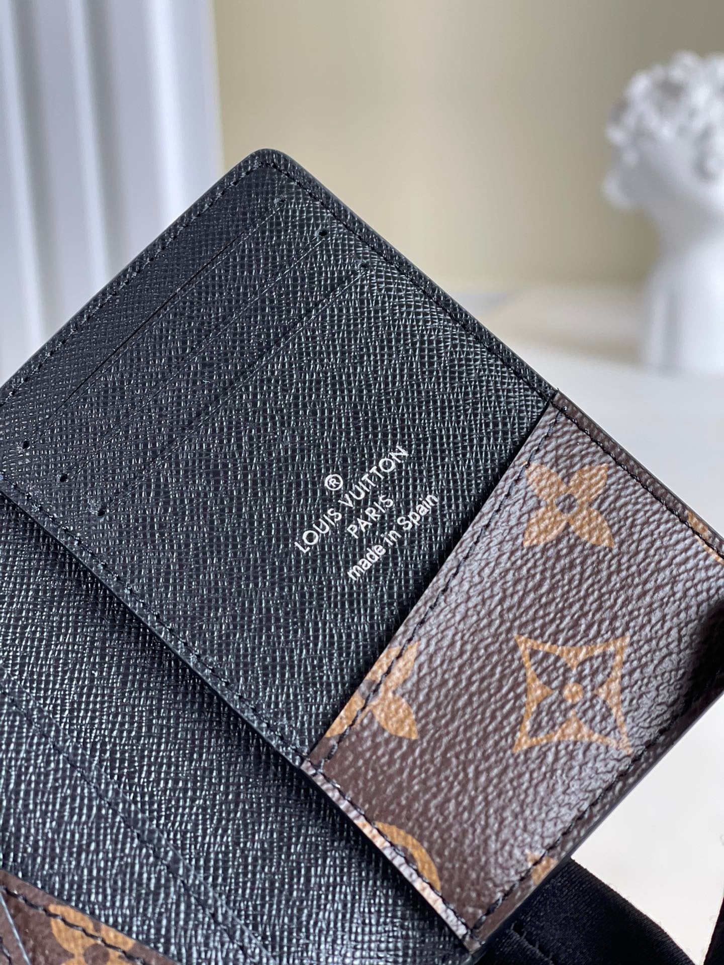 Louis Vuitton Monogram Empreinte Wallet 8cm Brown