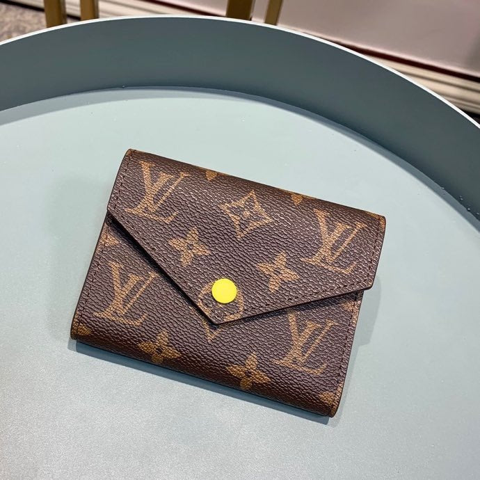 Louis Vuitton Monogram Wallet 12cm Brown