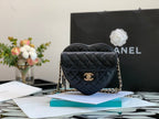 Chanel Mini Heartbag AS3191 16.5cm Black