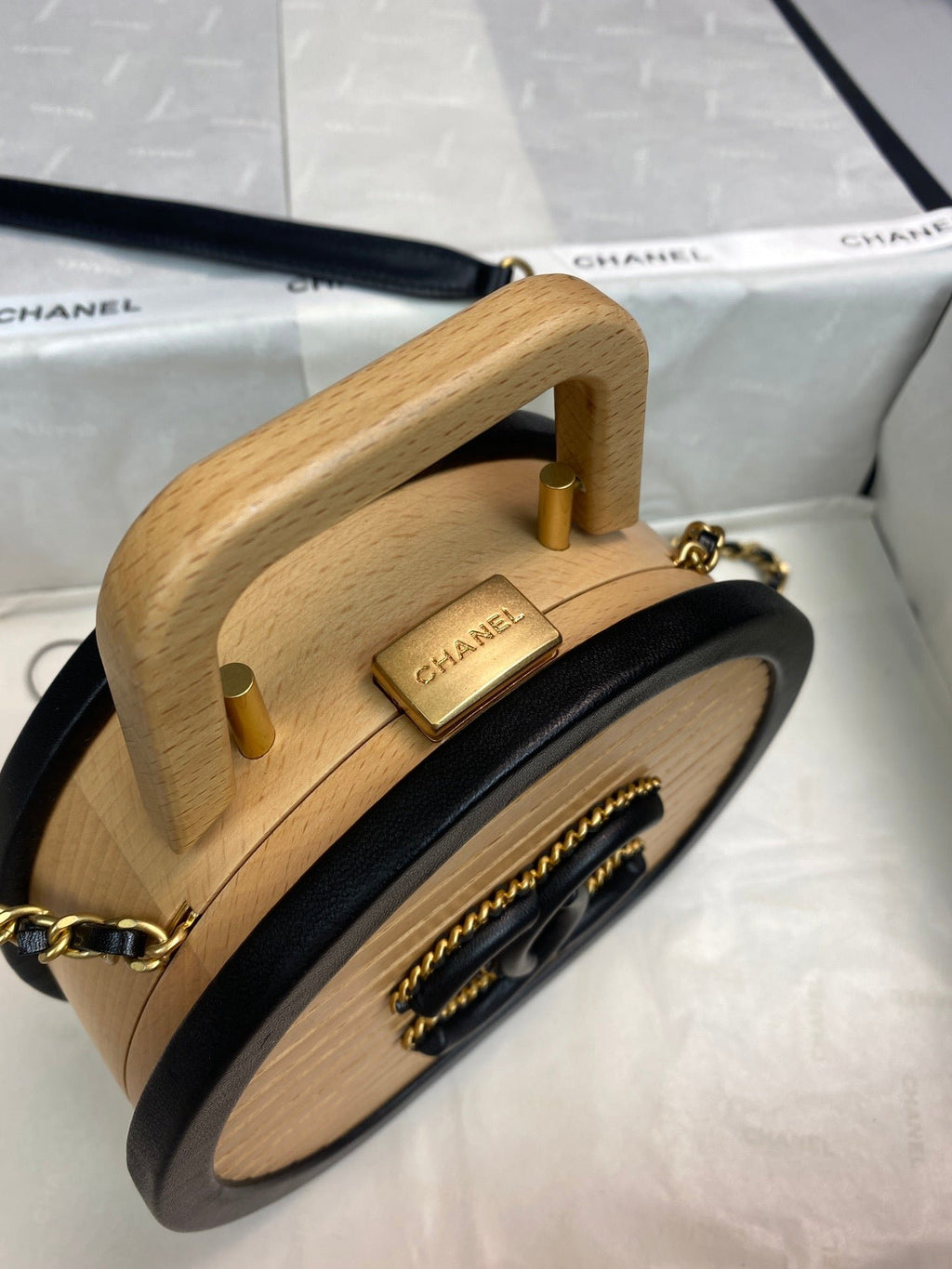 Chanel Small Vanity Case 21cm Brown