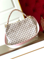 Louis Vuitton Beaubourg Woven Handle Tote Bag 32cm Damier Azur Canvas Spring/Summer Collection M40343