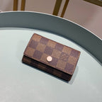 Louis Vuitton 6 Key Holder Damier 10cm Brown