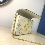 Louis Vuitton Monogram Empreinte Pochette 21cm White
