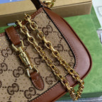 Gucci Jackie 1961 Mini GG Shoulder Bag Beige For Women, Women’s Bags 7.5in/19cm