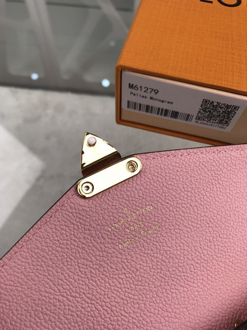 Louis Vuitton Monogram Wallet 19cm Brown