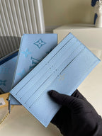 Louis Vuitton Vitorine Wallet 21cm Blue