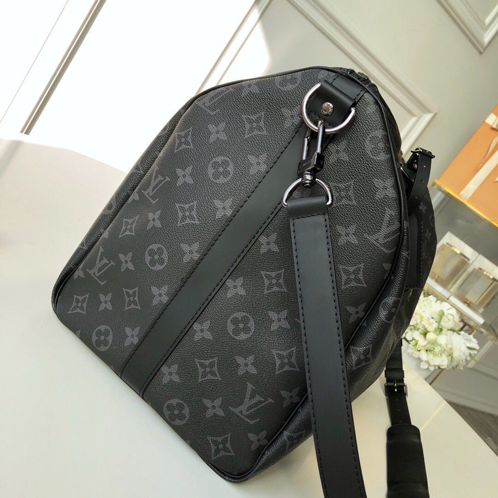 Louis Vuitton Luggage Bag Monogram 55cm Black