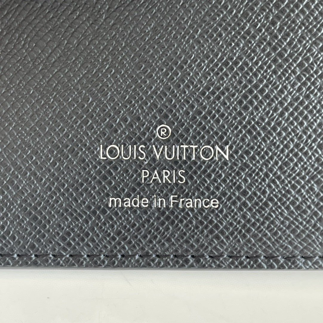 Louis Vuitton Amerigo Wallet 12cm Black