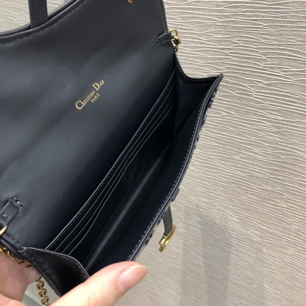 Christian Dior Black Clutch 19cm