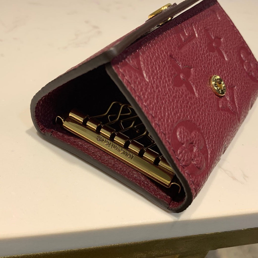 Louis Vuitton Monogram Wallet 10cm Purple