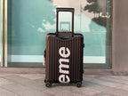 Louis Vuitton x Supreme Rolling Vali In Black 22 Inch