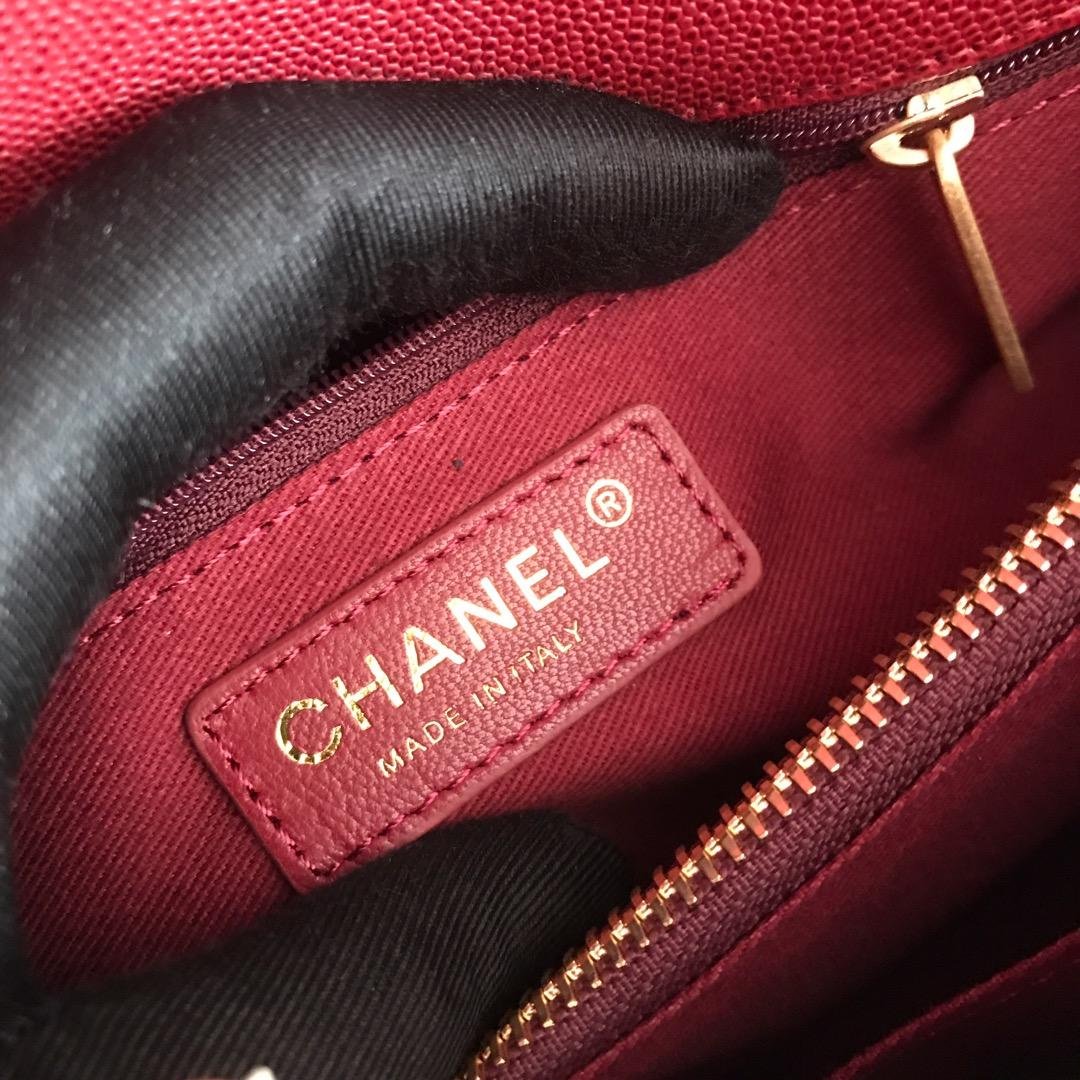 Chanel Handbag 28cm Red