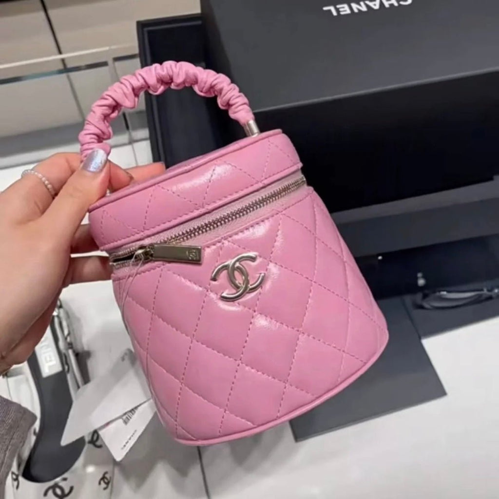 Chanel Small Vanity Case 13cm Pink