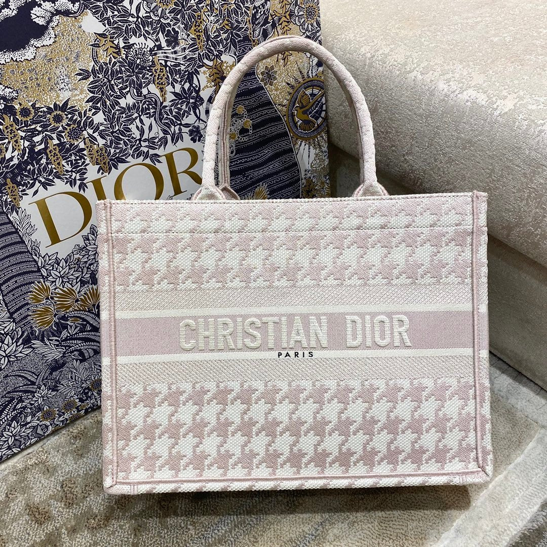 Christina Dior Medium Book Tote Bag 36cm Pastel