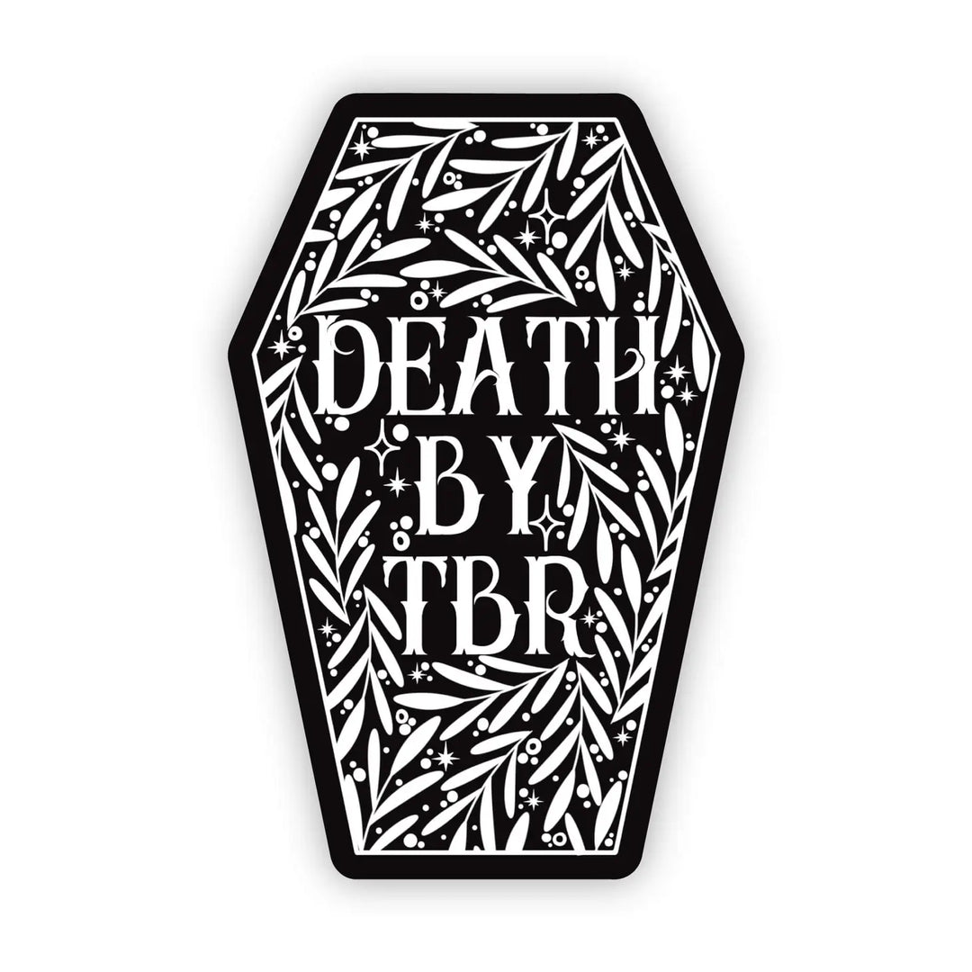 Death By TBR Waterproof Sticker  |  Featured Brand