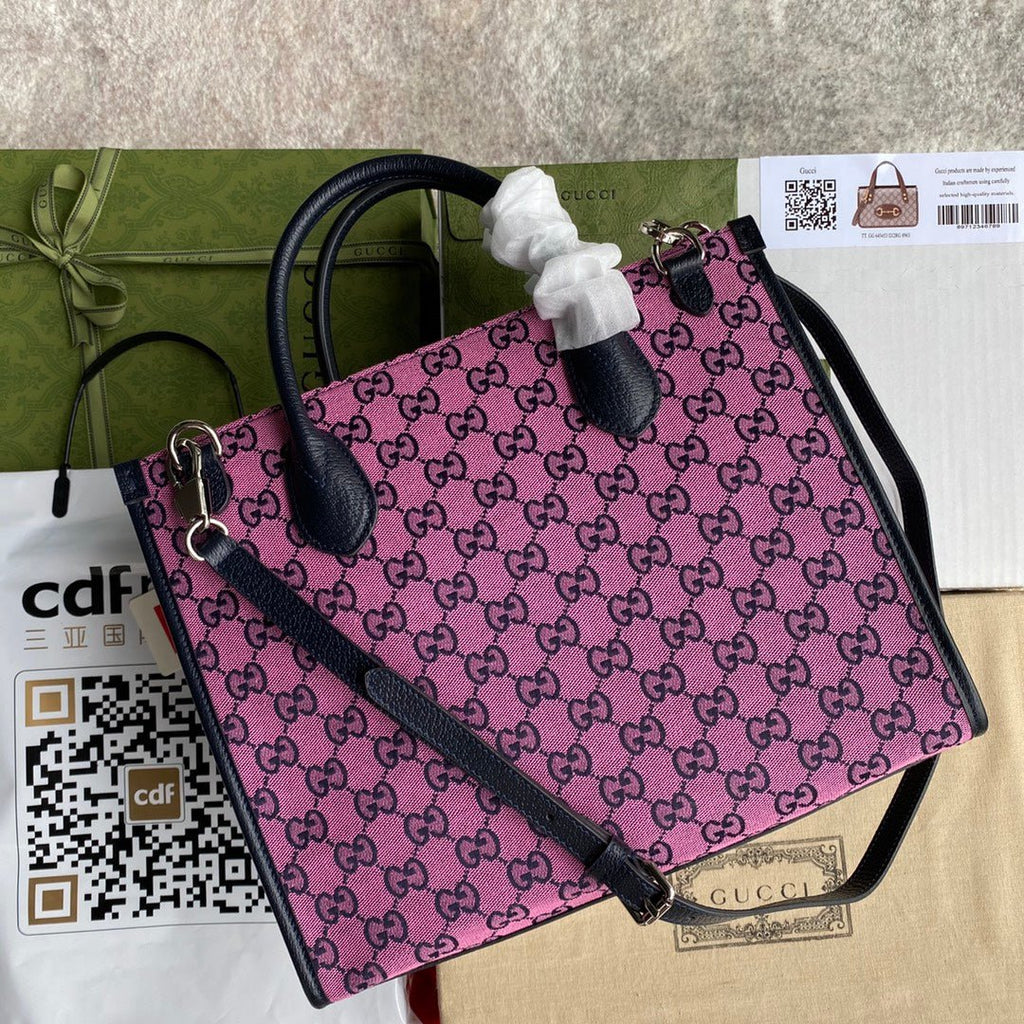 GG Multicolour Small Tote Bag 31cm