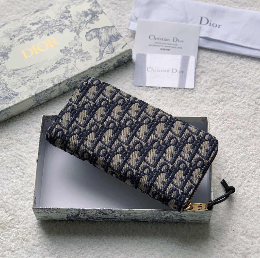 Christan Dior Blue Clutch 20cm
