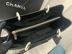 Chanel Tote Bag Spring Collection Gold Hardware 33cm Black