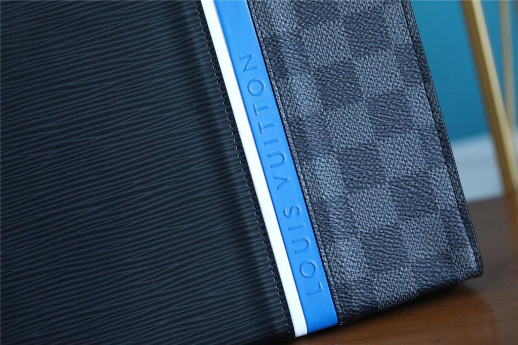 Louis Vuitton Pochette Voyage MM Epi Damier Graphite Canvas Black For Men, Men’s Travel Accessories 27cm LV M56827