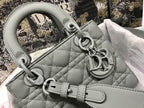Christian Dior Grey Lady Dior My 26cm
