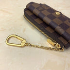 Louis Vuitton Damier Clutch Bag 13cm Brown