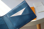 Louis Vuitton Monogram Wallet 12cm Grey