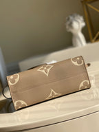 Louis Vuitton Handle Bag 25cm Light-Brown