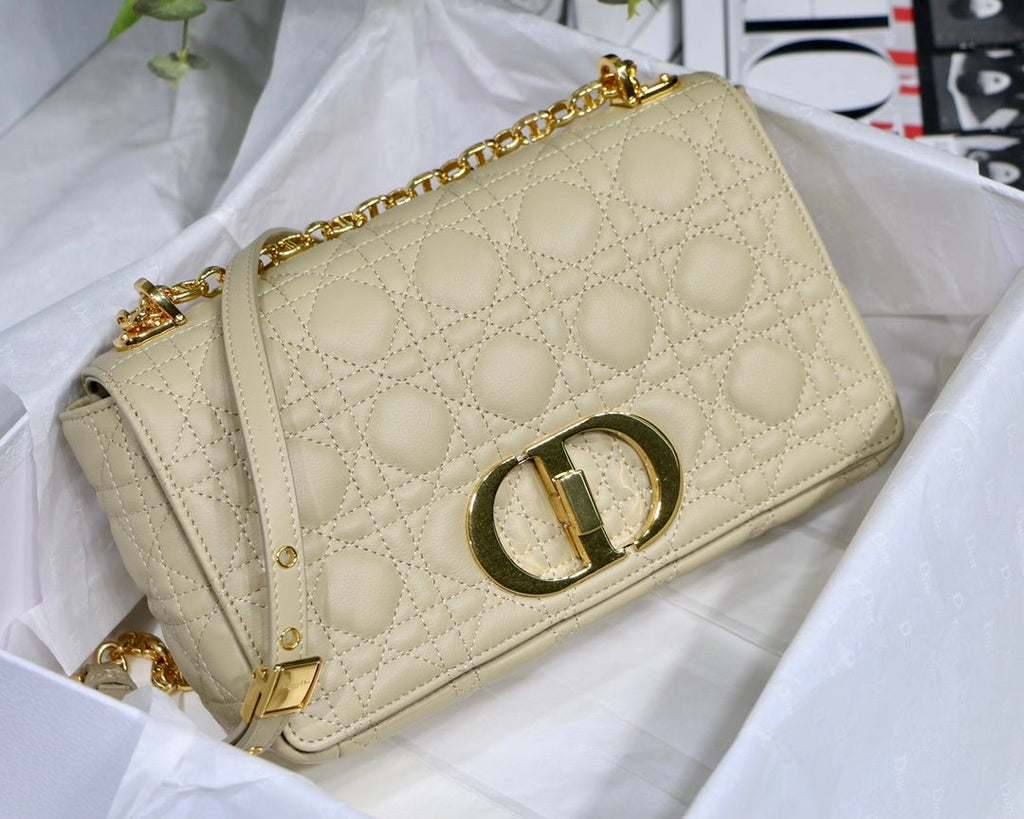 Christian Dior Beige Caro Bag 26cm