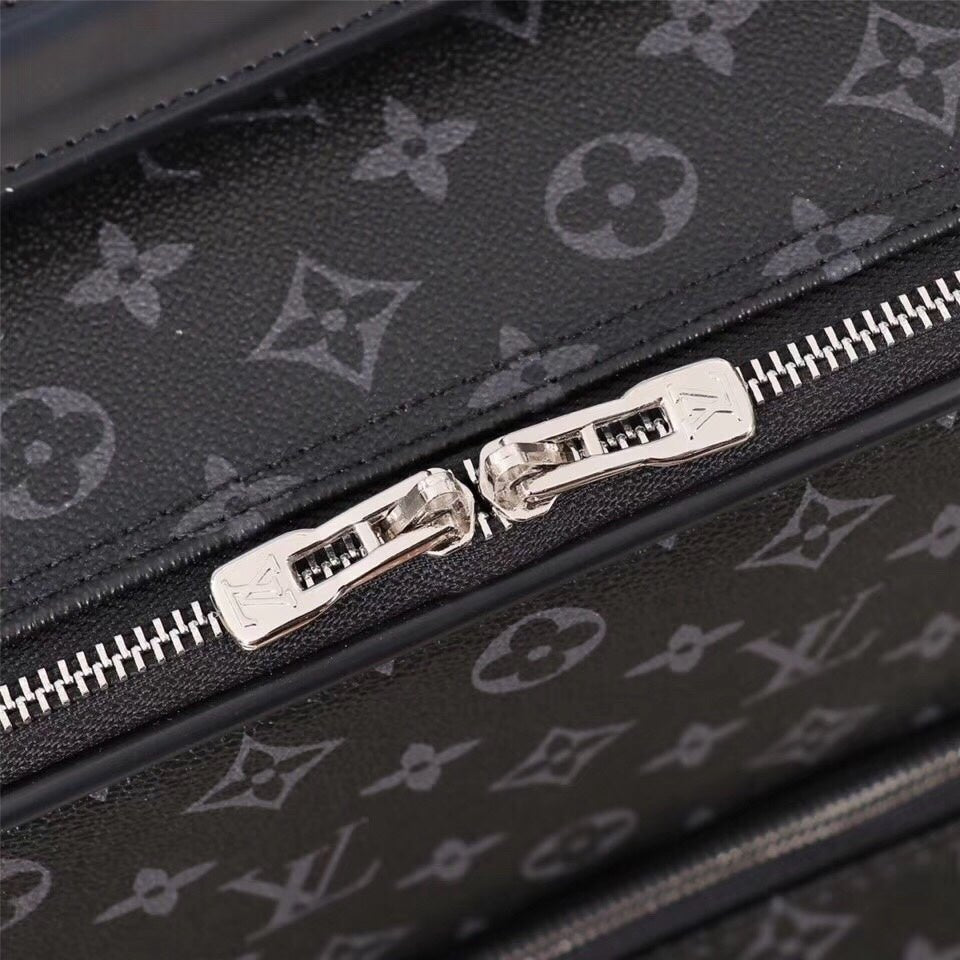 Louis Vuitton Rolling Vali In Black 20 Inch