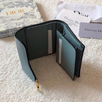 Christian Dior Green Wallet 11cm