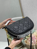 Christian Dior Small Vibe Hobo Bag 29cm Black