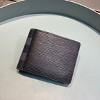 Louis Vuitton Pochette Voyage Wallet 12cm Black