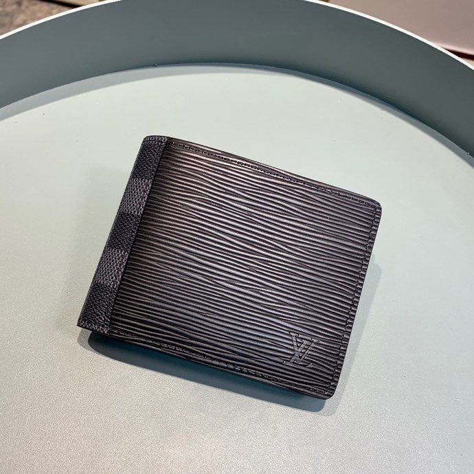 Louis Vuitton Pochette Voyage Wallet 12cm Black