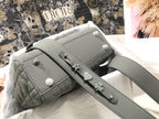 Christian Dior Grey Lady Dior My 26cm