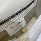 Christian Dior Mini Caro Bag 20cm White