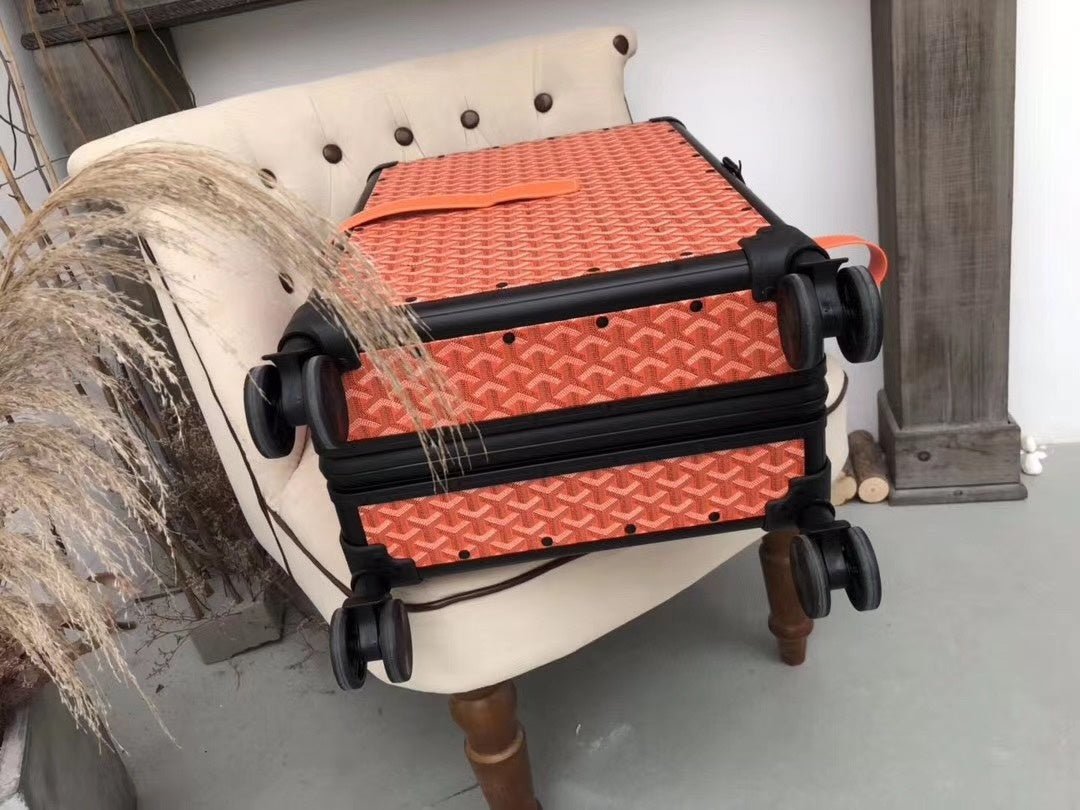 Louis Vuitton Rolling Vali In Red 20 Inch
